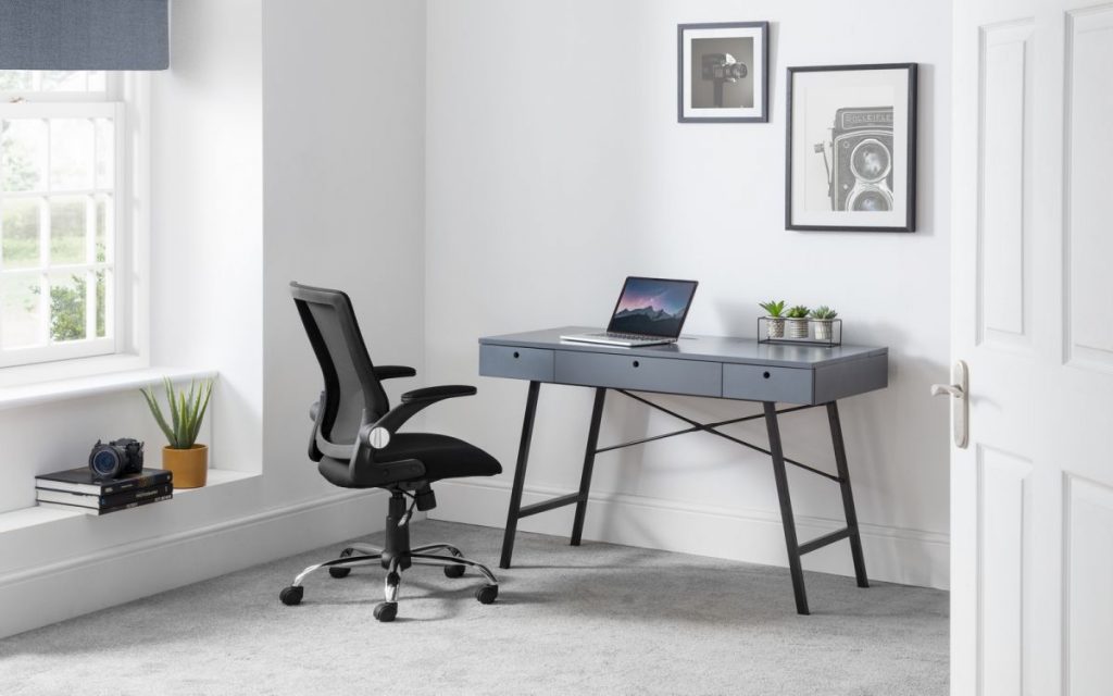 imola office chair trianon anthracite desk roomset